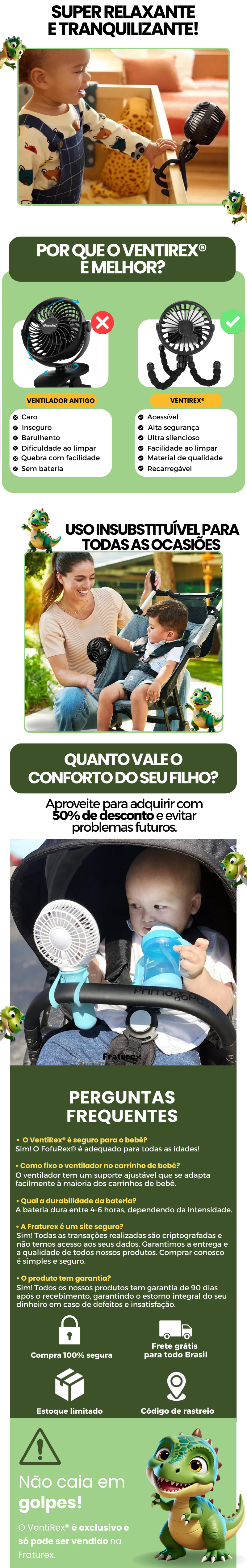VentiRex® - Conforto e Praticidade
