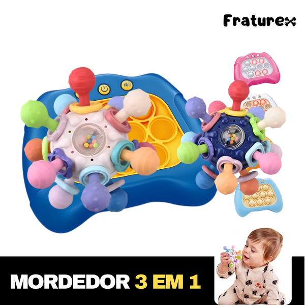 Mordedor 3 em 1 Rex®
